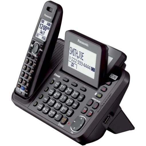 Buy Panasonic Cordless Phone KX-TG9541 – Dual-Line, HD Sound & Advanced Features Bluetooth Cordless Phone