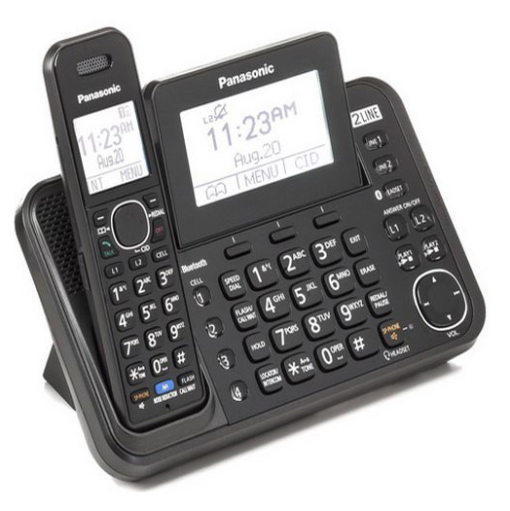 Buy Panasonic Cordless Phone KX-TG9541 – Dual-Line, HD Sound & Advanced Features Bluetooth Cordless Phone 1