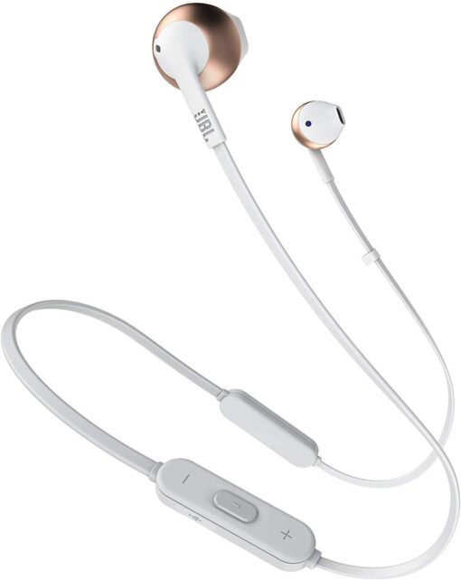 JBL T205BT Pure Bass Wireless Metal Earbud Headphones with Mic 2