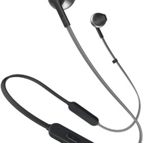JBL T205BT Pure Bass Wireless Metal Earbud Headphones with Mic