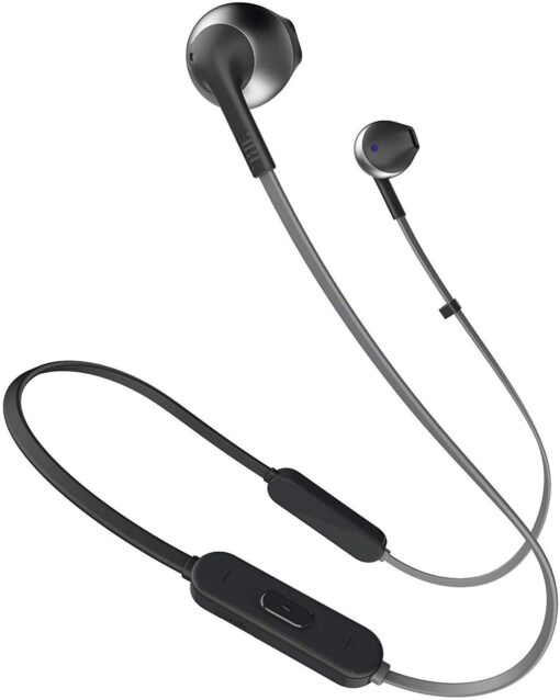 JBL T205BT Pure Bass Wireless Metal Earbud Headphones with Mic 1