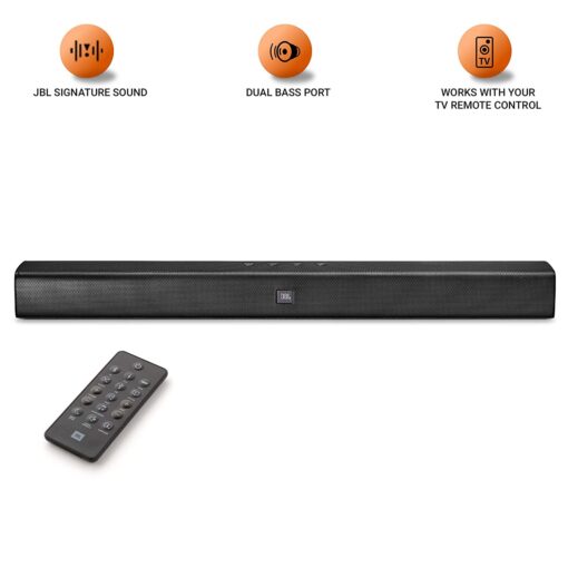 JBL Bar Studio Wireless Soundbar with Built-in Dual Bass Port 3