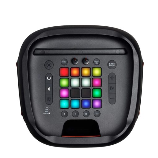 JBL Partybox 1000 Powerful Bluetooth Party Speaker with DJ Launchpad, Full Panel Light Effects & Air Gesture Wristband (1100Watt, Black) 5