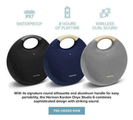 Harman Kardon Onyx Studio 6 Portable Speaker - vishalecoms.com