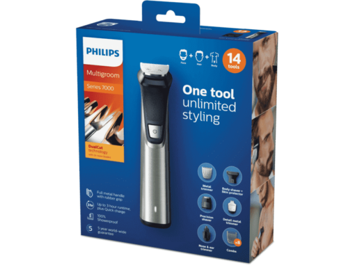 Philips MG7745/15 Multigroom Series 7000 14in1 Premium Trimmer, Silver/Black 4