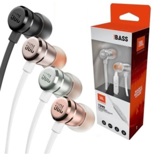 Buy JBL T290 Pure Bass All Metal in-Ear Headphones with Mic 1