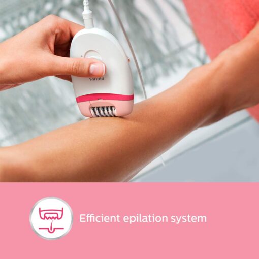Philips BRE235 Corded Compact Epilator for gentle hair removal 2