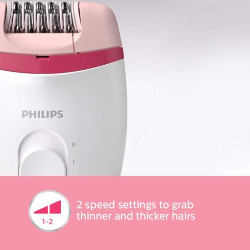 Philips BRE235 Corded Compact Epilator for gentle hair removal 3