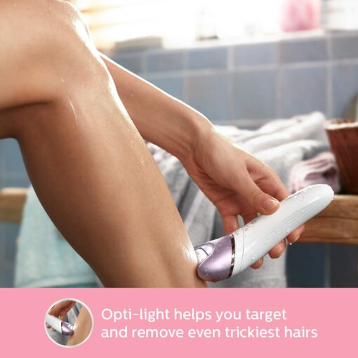 Philips BRE635 Satinelle Cordless Epilator- All rounder for face and body hair removal 3