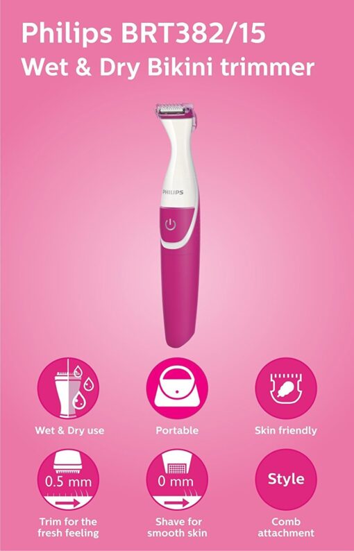 Philips BRT382 Bikini Trimmer 1