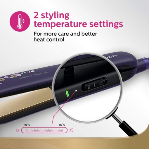 Philips BHS386 Kera Shine Straightener 3
