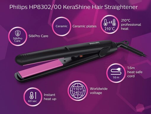 Philips HP8302 Essential Selfie Straightener 2