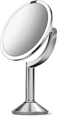 Simple Human Sensor Mirror Trio with Touch-Control Brightness
