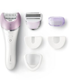 Philips BRE635 Satinelle Cordless Epilator– All rounder for face and body hair removal