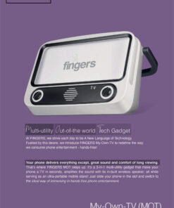 Fingers portable Tv