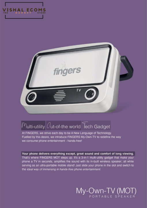 Fingers portable Tv