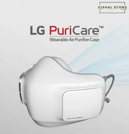 LG Puricare Wearable Air Purifier Mask White Color - AP300AWFA