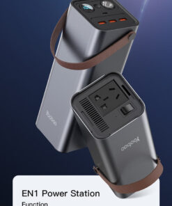 YOOBAO EN1 GENERATION 2 65W 46200MAH PD QUICK-CHARGING BIG CAPACITY INVERTER POWER STATION, POWERBANK, POWER BANK SUITABLE FOR OUTDOOR USAGE WITH LED LIGHTS
