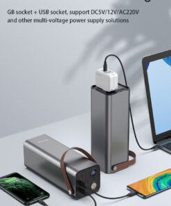 YOOBAO EN1 GENERATION 2 65W 46200MAH PD QUICK-CHARGING BIG CAPACITY INVERTER POWER STATION, POWERBANK, POWER BANK SUITABLE FOR OUTDOOR USAGE WITH LED LIGHTS