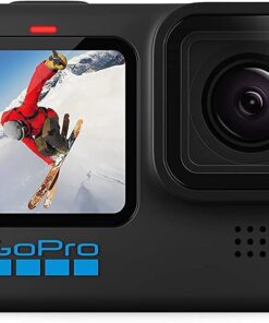 GoPro HERO10 Black - Waterproof Action Camera with Front LCD and Touch Rear Screens