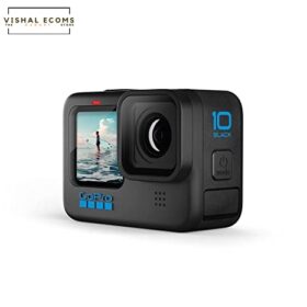 GoPro HERO10 Black - Waterproof Action Camera with Front LCD and Touch Rear Screens