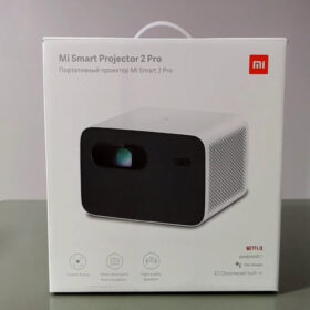 Xiaomi Mi Smart Compact Projector 2 Pro Projector with Google Android TV 9.0 & Google Assistant Full HD