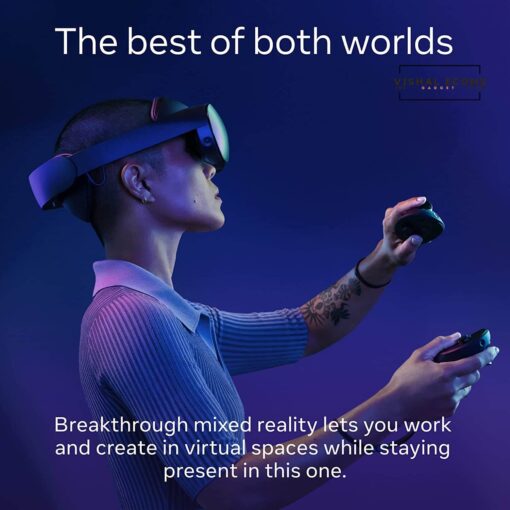 Meta Quest Pro Advanced All-In-One Virtual Reality Headset - 256GB