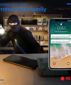 Spy Camera Hidden Camera Wireless Charger with Alarm Clock,1080P Mini Camera Security Camera Indoor Wireless, 20W Charger with Mini Security Camera, Night Vison Camera Wireless with Phone App