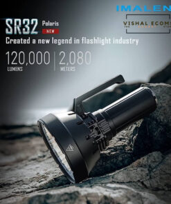 IMALENT SR32 Brightest Flashlight 120000 Lumens