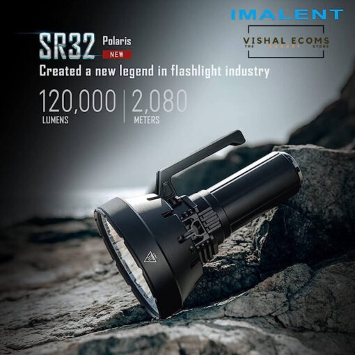 IMALENT SR32 Brightest Flashlight 120000 Lumens