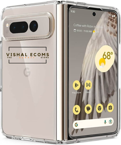 Google Pixel Fold - Unlocked Android 5G Smartphone with Telephoto Lens and Ultrawide Lens - Foldable Display