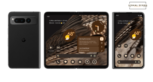 Google Pixel Fold - Unlocked Android 5G Smartphone with Telephoto Lens and Ultrawide Lens - Foldable Display