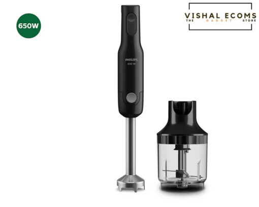 PHILIPS Hand Blender with Chopper Daily Collection 650 Watt HL1600/92