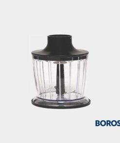 Borosil Hand Blender Set Masterblend SW22 Electric Hand Blender Dual Speed Option Stainless Steel with Chopper 500w