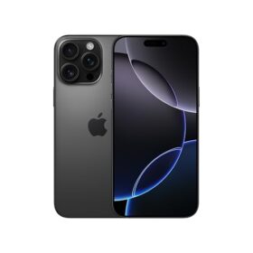 iPhone 16 Pro Max 256 GB 5G Mobile Phone with Camera Control 4K 120 fps Dolby Vision and a Huge Leap in Battery Life Works with AirPods Black Titanium