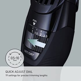 Panasonic ER-GB42 Men's Precision Rechargeable Wet Dry Beard And Hair Trimmer