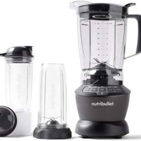 Nutribullet 1200W Combo Blender USA #1 Mixer / Grinder / Smoothie Maker The Original Nutribullet Food Processor Best Blender 3 Unbreakable Jars 1.8L Extra Large Pitcher & Tamper
