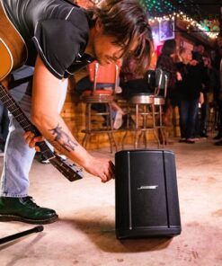 Bose S1 Pro+ All-in-one Powered Portable Bluetooth Speaker Wireless PA System, Black
