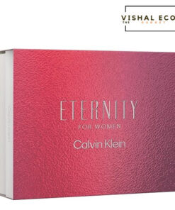 Calvin Klein Women's Eternity Gift Set Eau de Parfum 100ml +Body Lotion 100ml +Travel Spray 10ml