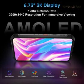 TANK 4 Pro World's First 720P Projector Rugged Phone with AMOLED Display