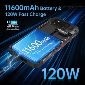 TANK 4 Pro World's First 720P Projector Rugged Phone with AMOLED Display