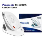 Panasonic NI-100DX 1000W cordless dry iron with non-stick soleplate