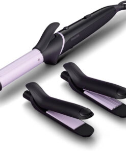 Philips BHH816/00 3-in-1 hair styling set straightener curler crimper